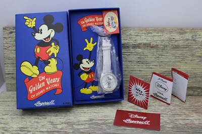 Disney Ingersoll Minnie Mouse Watch Rhinestone Bezel Stainless Steel ZR26165 1960s Ingersoll US Time Minnie Mouse Watch for Parts  main image 2