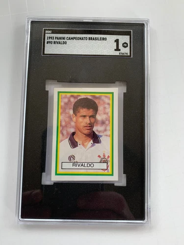 1993 Rivaldo Rookie Panini Abril Campeonato Brasileiro SGC