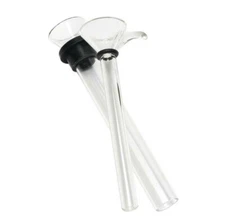 Two Piece Glass Downstem And Slide Bowl (12mm) Hookah Water Pipe