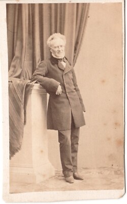 Monsieur Gillot bemerkenswerte Mühlen Foto CDV Brunel um 1865