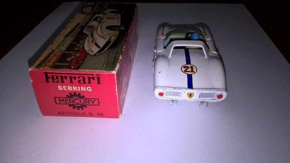 Mercury art.58 Ferrari Sebring con scatola originale. Come nuovo. - Immagine 4 di 4