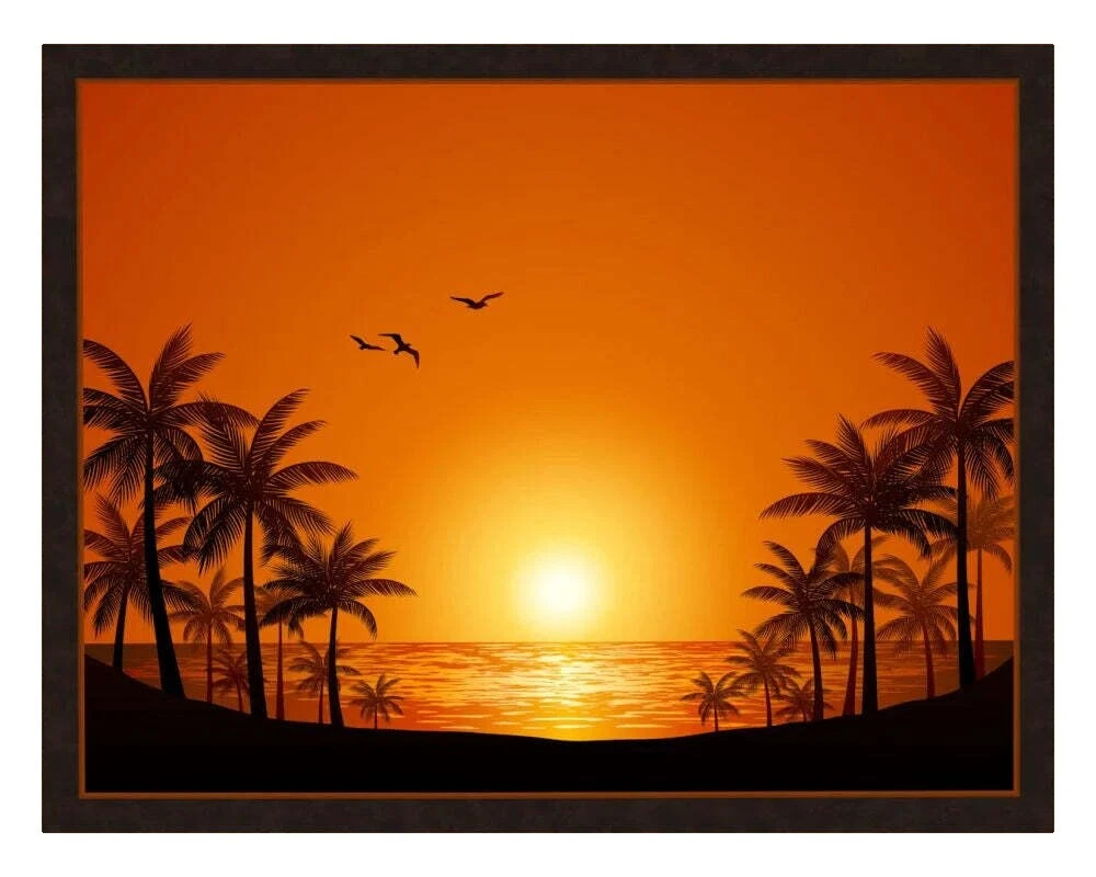 Puesta de sol Tapiz tapices