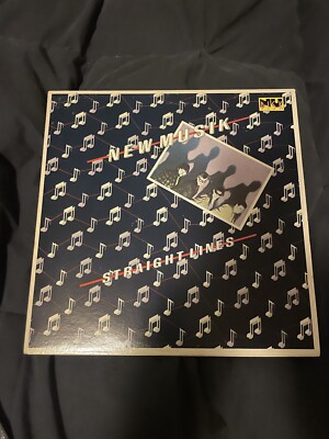 New Musik - Straight Lines - 1979 New Wave 10'' LP 