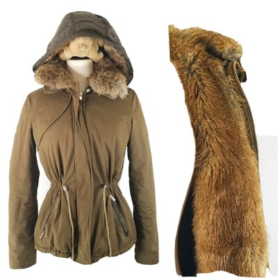 zara fur lined parka