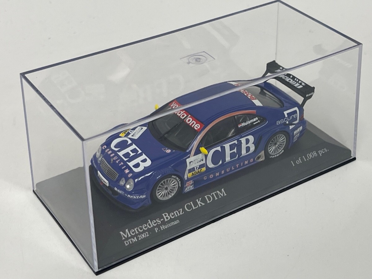 1/43 Minichamps Mercedes CLK DTM 2002 Team CEB P.Huisman #17