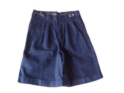 NWT AMERICAN BASIC PING PONG NEW YORK SLIM SHORTS Sz 6 Women Navy Colored