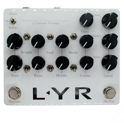 ギター LY-ROCK 3ch preamp LY-ROCK LYR 3 Channel Guitar Preamp Effect Pedal For KSR Ceres 3ch