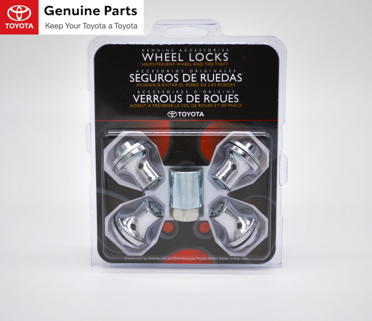 2024 Toyota Tacoma Tundra Sequoia Grand Highlander Wheel Lock Set