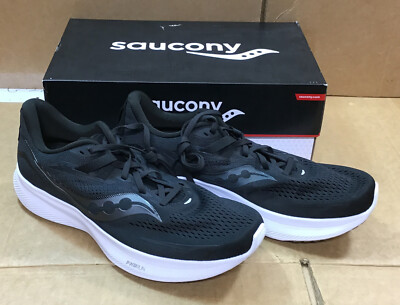 Saucony Ride 15 Shoes Men Size 11.5 Wide Alloy Topaz Men main image 3