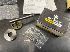 Lot of 5 Delaney Designer Dummy Cira Lever in Satin Nickel