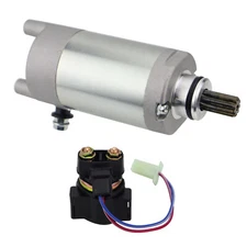 Starter For Yamaha Tri-Moto 225 YTM225D 1983-1986 18754 with Relay