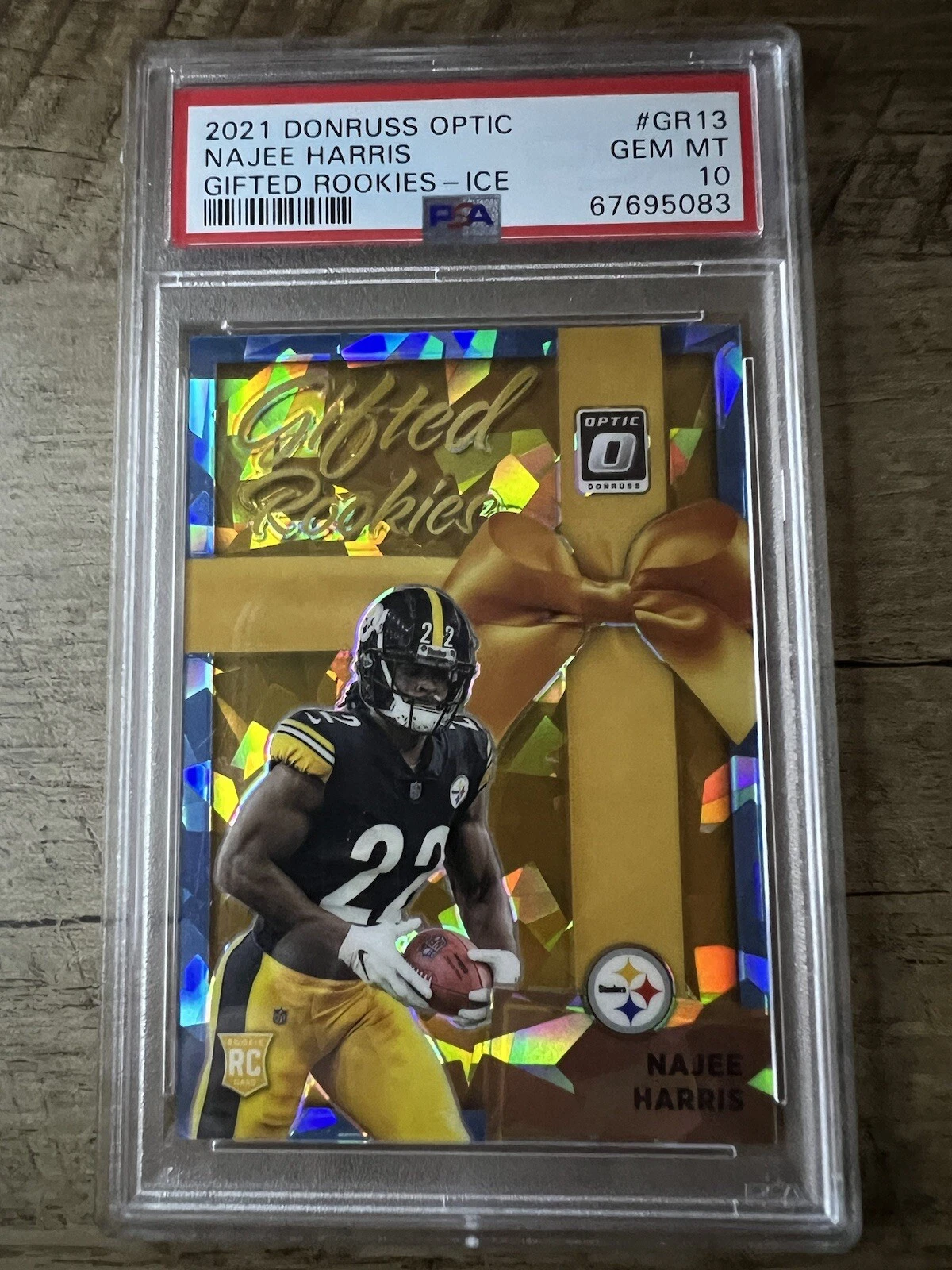 Najee Harris Panini Donruss Optic Gifted Rookies #GR13 Ice