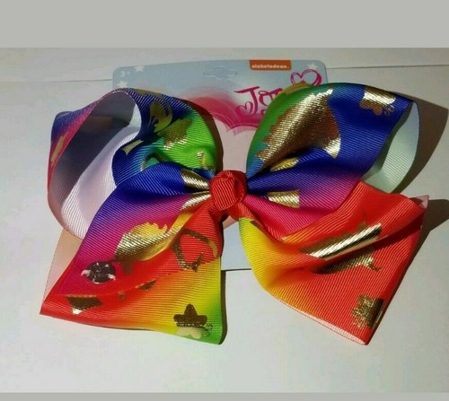 Jojo Siwa Large Hair Bows Colorful Unicorn/Mixed Styles Valentine/Easter Bows - Picture 3 of 7