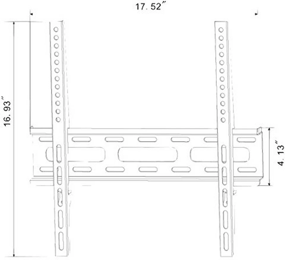 Pyle-Home PSWLE54 Panel Plano LCD TV Soporte de Pared para TV de 23 a 46 Pulgadas Foto 2 de 2
