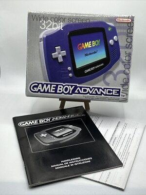 Nintendo Gameboy Advance Console Dark Blue Box With Manuals, Only NO  CONSOLE VGC UK