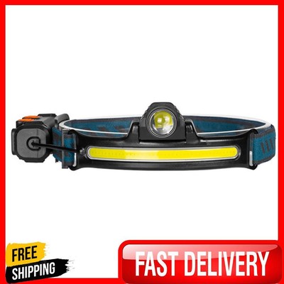 XPG+COB LED Zoom Induction Headlamp Powerful Head Flashlight for Hiking Fishing