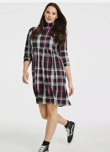 TEA DRESS SMOCK TUNIC CUTE midi 60s 