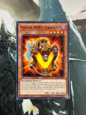 Yugioh Vision HERO Gravito Common BLC1