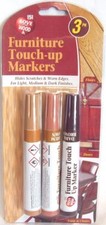 Pack Of 3 Magic Wood Furniture Touch Up Repair Markers Pens Light Dark Medium