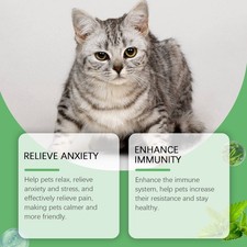 Calming Supplement Drops for Cats and Dogs Complete Nutritional Care for Pets