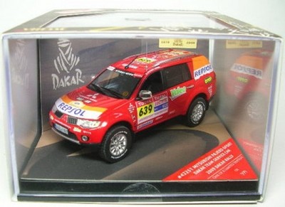 Mitsubishi Pajero Sport No. 639 Service Car Rally Dakar 2009 1:43 Vitesse,