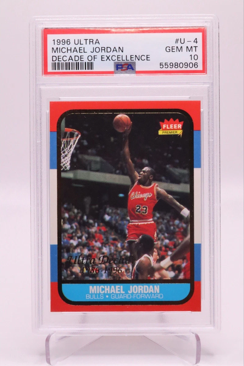 Michael Jordan PSA 10 Graded Basketball Trading Cards for sale | eBay