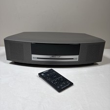 Bose Wave Music System III 3 Titanium Silver With Remote CD Player AM/FM Radio