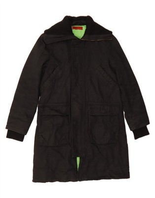 Levi's Herren Mantel UK 36 Small Schwarz Baumwolle BI07
