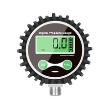 Digital Manometer 1/4 Zoll NPT 200 PSI Genauigkeit 1% Gummischutz