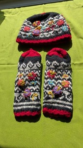 NWOT Lost Horizons hat and gloves set Lost Horizons | Accessories | Handcrafted Knit Hat And  main image 2