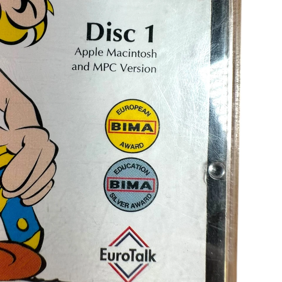 Learn French With Asterix And Son  CD-ROM Vintage Software MAC - Image 4 of 4
