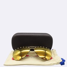 Louis Vuitton Z0859U Pink/Black Jet Set Aviator Sunglasses Official