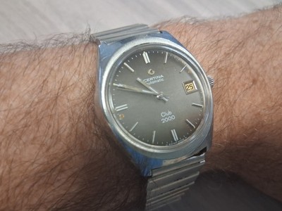 Vintage Certina Club 2000 Herren-Armbanduhr Automatic