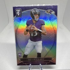 Panini 2024 Totally Certified Devin Leary Rookie #120 Baltimore Ravens Football
