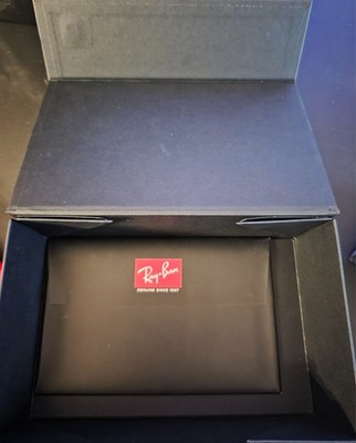 **empty box only no sunglasses or case ***  for ray-ban rb4165 justin mens