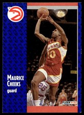 1991-92 Fleer Maurice Cheeks Atlanta Hawks #242