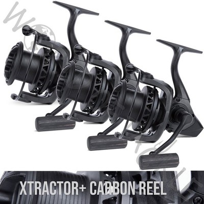 SONIK Xtractor+ 5000 CARBON x3 Reel Mini Big Pit Reel Carp Coarse Pike Fishing