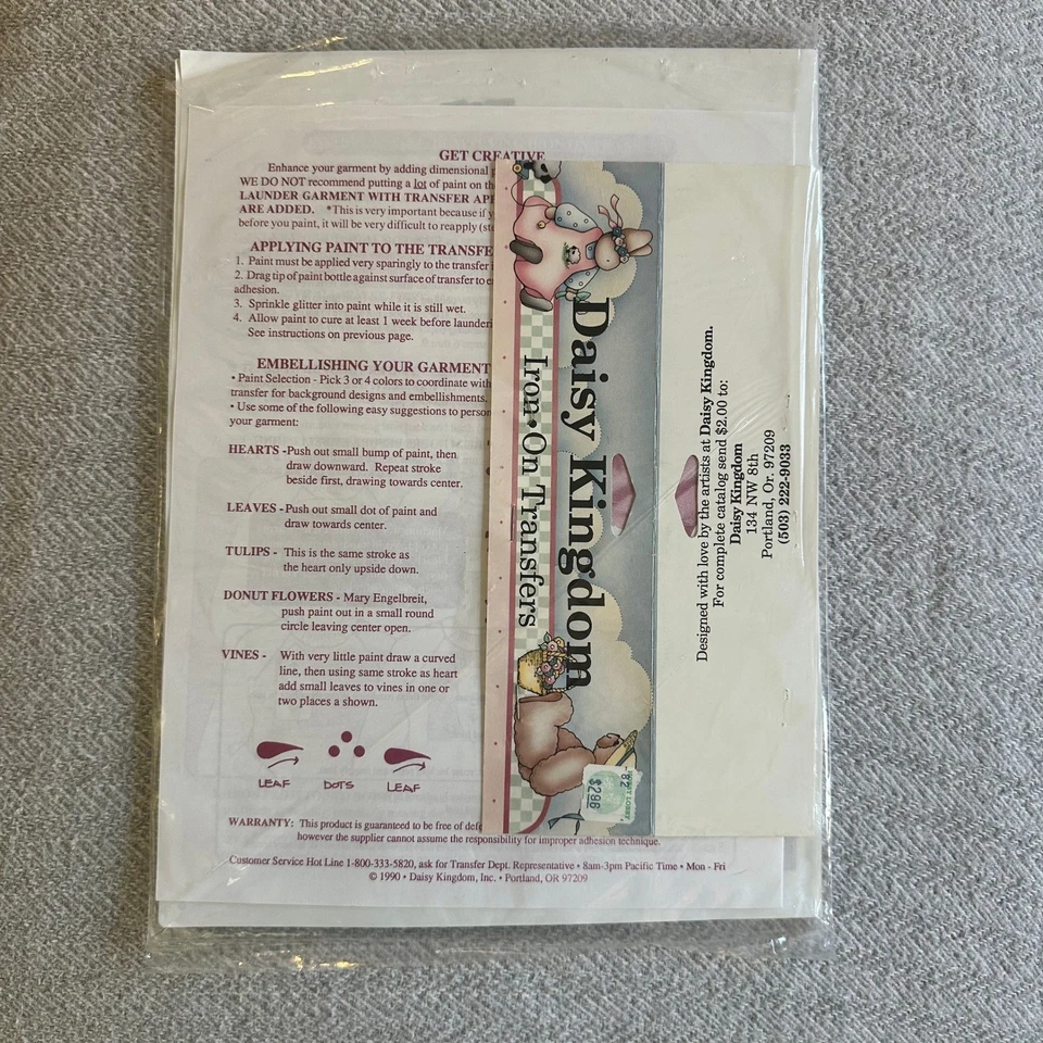 De colección Daisy Kingdom Suave Santa Navidad Hierro En Transferencia Artesanía Suministro 6438 Foto 2 de 2