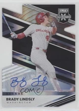 2020 Elite Extra Edition New Decade Die-Cut Signatures Brady Lindsly Auto md3