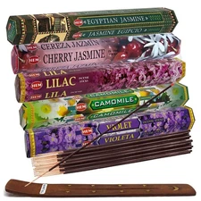 TRUMIRI Incense Sticks Variety Pack #13: 5 Fragrances (Egyptian Jasmine, Cher...