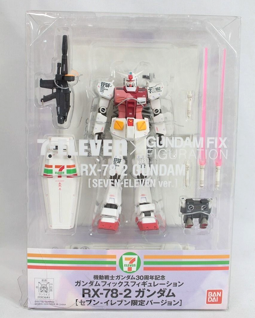 Gundam 30th Anniv. Limited FIX FIGURATION RX-78-2 Seven-Eleven