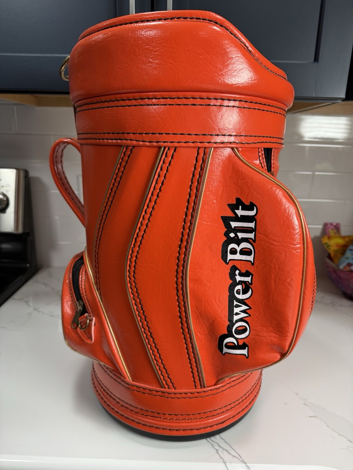 - Mini Golf Bag - Waste Bin 20&rdquo; Tall - Rare - Pga