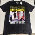 NEW NWT John Carpenter's Halloween Men Grapic T-Shirt Size L LARGE Black