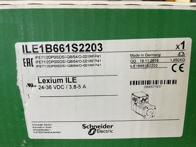 Schneider Electric Lexium ILE ILE1B661S2203 Servo Motor