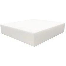 High Density Upholstery Foam 5 Inch Thick 24 x 24 Inch Cushion Replacement
