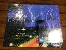 2003 Springbok LIGHTNING STORM 1000Pc Jigsaw Puzzle 24" X 30"