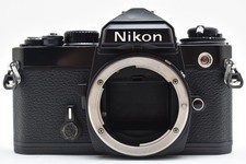 Nikon FE Black SLR body 35mm Film Camera From JAPAN Exc 5