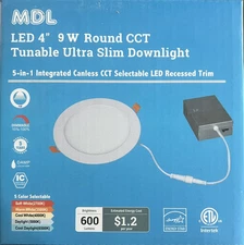 Led 4 Inch Downlight 9w Case Of 20