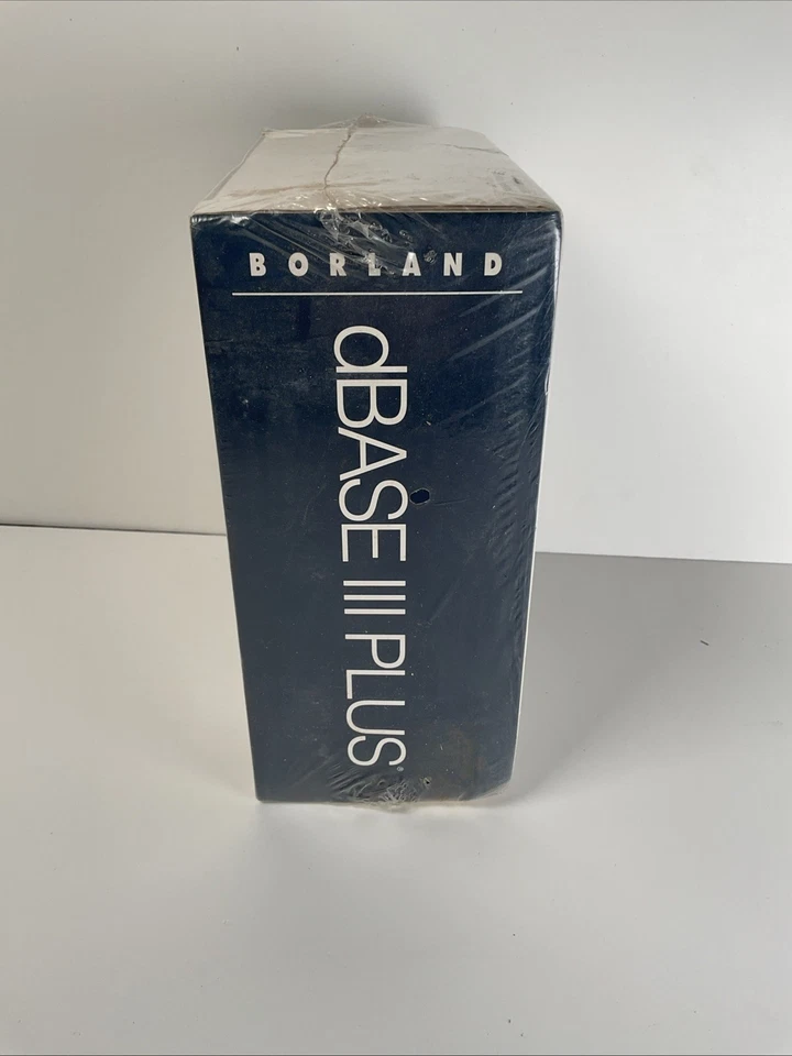 Borland dBase III Plus Data Management & Application Software New Sealed   - Image 3 of 4