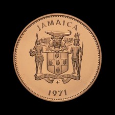 1971 JAMAICA PROOFSET ノーマンWマンリー他 セット 1971 JAMAICA